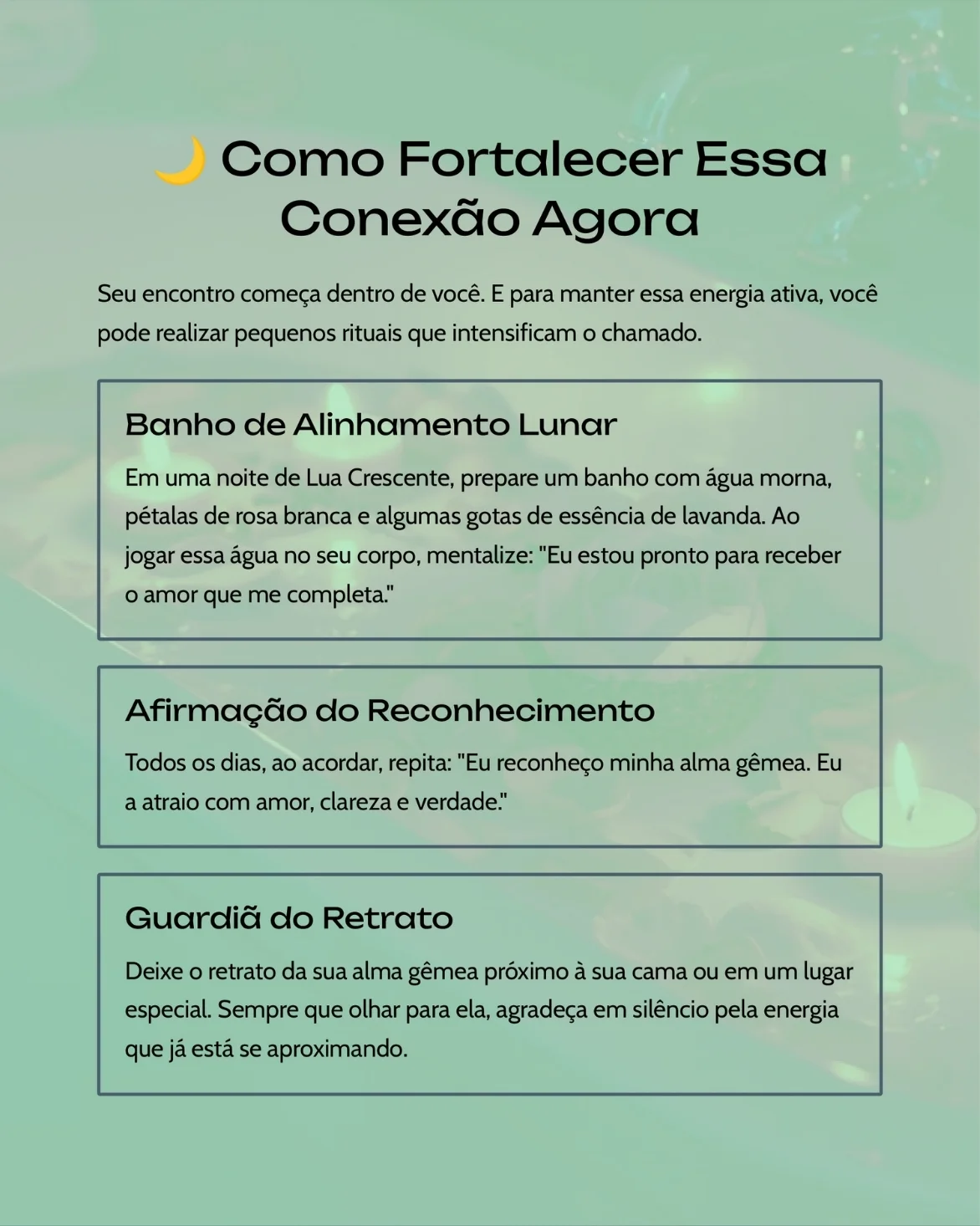 Como Fortalecer Essa Conexão Agora