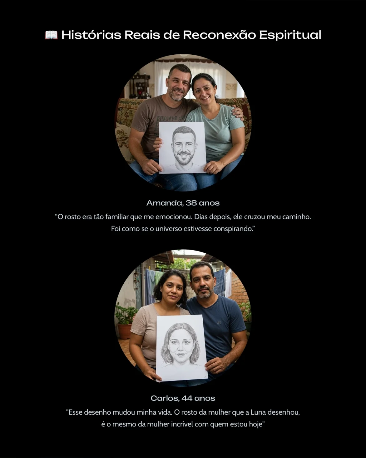 Histórias Reais de Reconexão Espiritual